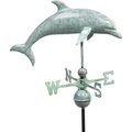 Good Directions Good Directions Dolphin Weathervane, Blue Verde Copper 9507V1